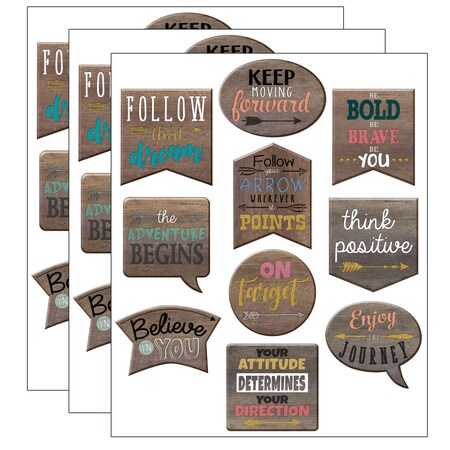 Teacher Created Resources Home Sweet Classroom Positive Sayings Accents, 30 Pieces, PK3 TCR8859